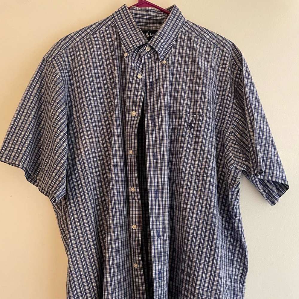 Ralph Lauren Mens Size X Large Shirt Bartlett